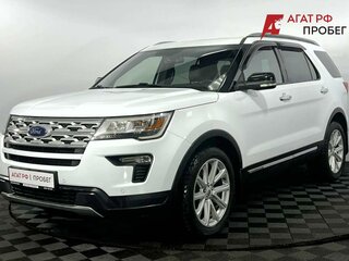 2018 Ford Explorer V Рестайлинг, белый, 2950000 рублей, вид 1