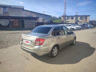 2019 Lada (ВАЗ) Granta I Рестайлинг, серебристый, 595000 рублей, вид 4