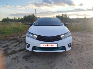 2014 Toyota Corolla XI (E160, E170, E180), белый, 1200000 рублей, вид 2