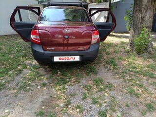 2012 Lada (ВАЗ) Granta I, серебристый, 400000 рублей, вид 2