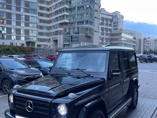 2009 Mercedes-Benz G-Класс 500 II (W463) Рестайлинг 2, чёрный, 4200000 рублей, вид 1