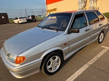 2007 Lada (ВАЗ) 2114, серебристый, 350000 рублей, вид 2