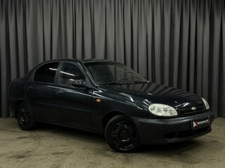 2008 Chevrolet Lanos I, чёрный, 229777 рублей, вид 4