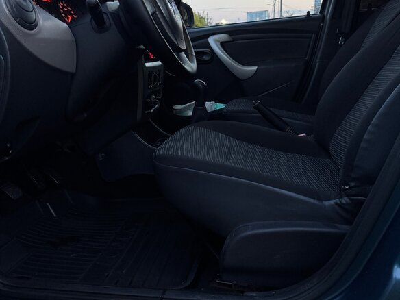 2010 Renault Logan I Рестайлинг, синий, 485000 рублей - вид 9