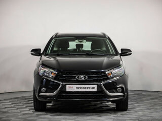 2020 Lada (ВАЗ) Vesta SW I, чёрный, 1134000 рублей, вид 2