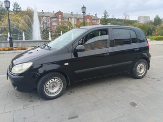 2007 Hyundai Getz I Рестайлинг, чёрный, 500000 рублей, вид 4
