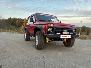 1996 Lada (ВАЗ) 2121 (4x4) I Рестайлинг, красный, 360000 рублей, вид 2
