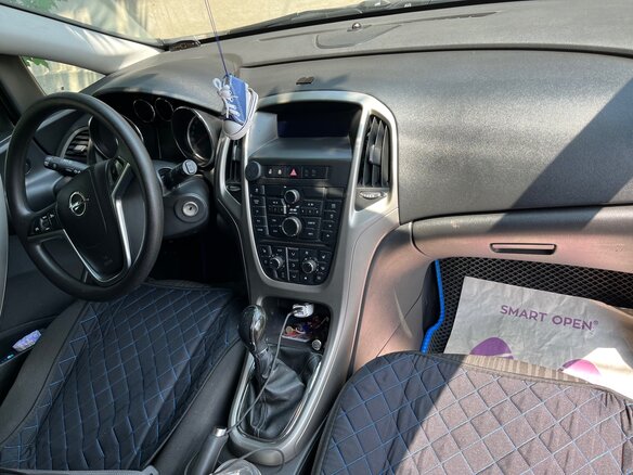 2010 Opel Astra J, синий, 670000 рублей - вид 6