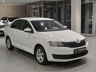2019 Skoda Rapid I Рестайлинг, белый, 1047000 рублей, вид 3