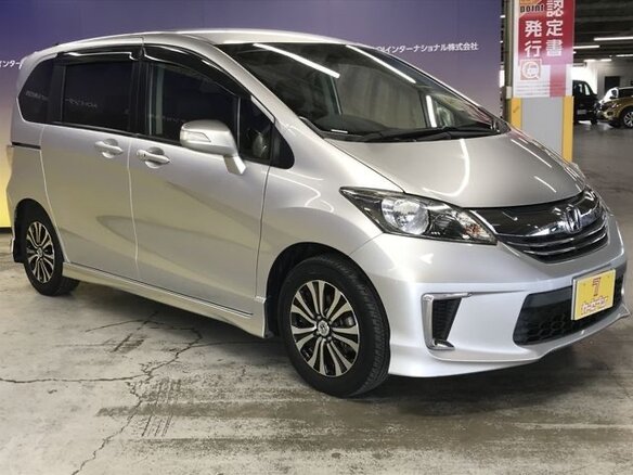2014 Honda Freed I Рестайлинг 2, серебристый - вид 1