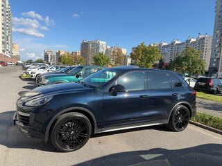 2014 Porsche Cayenne S II Рестайлинг (958), синий, 3000000 рублей, вид 5