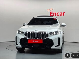 2023 BMW X6 40i III (G06) Рестайлинг, белый, 10218000 рублей, вид 3