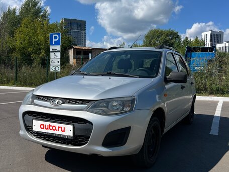 2014 Lada (ВАЗ) Kalina II, серебристый, 360000 рублей, вид 1