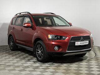 2011 Mitsubishi Outlander II Рестайлинг, красный, 1272150 рублей, вид 3