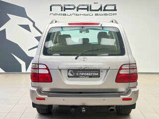 2003 Toyota Land Cruiser 100 Series Рестайлинг 1, серый, 1869900 рублей, вид 5