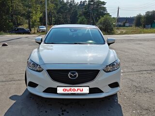 2016 Mazda 6 III (GJ) Рестайлинг, белый, 1620000 рублей, вид 1