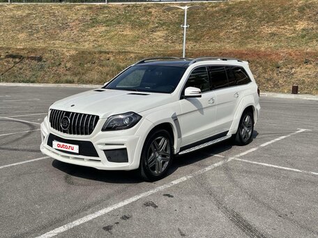 2012 Mercedes-Benz GL-Класс 500 II (X166), белый, 2490000 рублей, вид 2