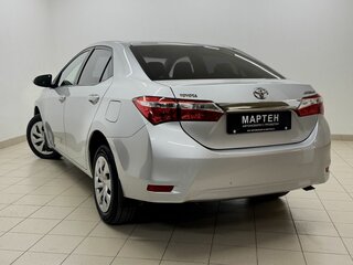 2013 Toyota Corolla XI (E160, E170, E180), серебристый, 1398000 рублей, вид 4