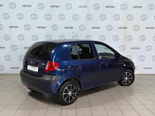 2007 Hyundai Getz I Рестайлинг, синий, 450000 рублей, вид 4