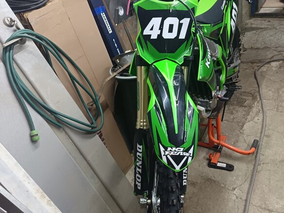 2023 Kawasaki KX 250, зелёный, 710000 рублей - вид 1