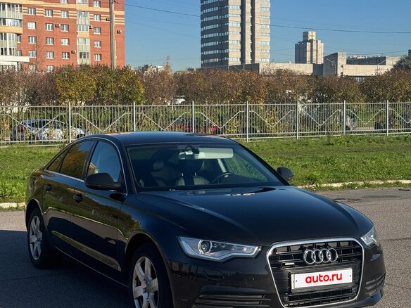 2014 Audi A6 IV (C7), чёрный, 2050000 рублей - вид 3