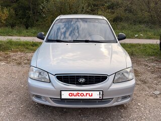 2008 Hyundai Accent ТагАЗ II, серебристый, 295000 рублей, вид 1