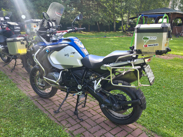 2015 BMW R 1200 GS Adventure, синий, 1580000 рублей - вид 2