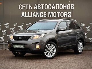 2014 Kia Sorento II Рестайлинг, серый, 1520000 рублей, вид 3