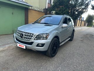 2009 Mercedes-Benz M-Класс 350 II (W164) Рестайлинг, серебристый, 1450000 рублей, вид 1