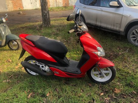 2007 Yamaha Jog, красный, 99999 рублей, вид 5