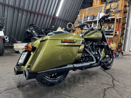 2017 Harley-Davidson Road King, зелёный, 1790000 рублей, вид 5