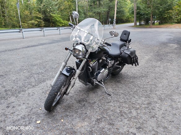2002 Honda Shadow 750, чёрный, 430000 рублей - вид 10