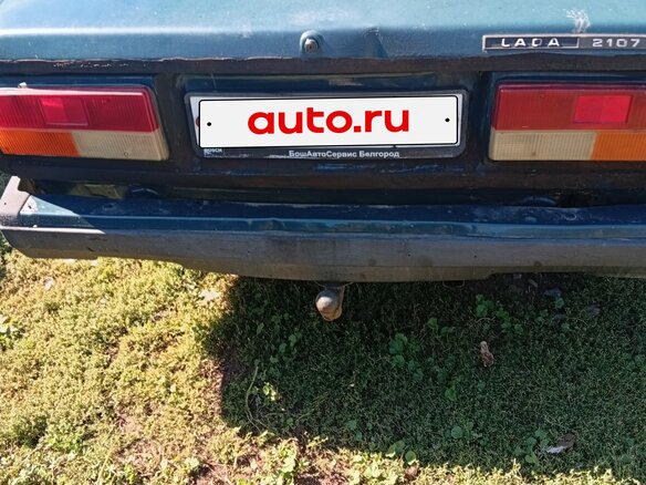 1995 Lada (ВАЗ) 2107, синий, 80000 рублей - вид 2