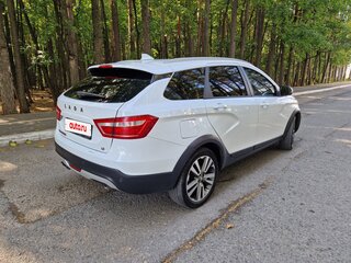 2018 Lada (ВАЗ) Vesta SW Cross I, белый, 795000 рублей, вид 5
