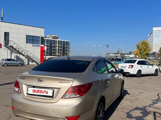 2014 Hyundai Solaris I Рестайлинг, золотистый, 520000 рублей, вид 5