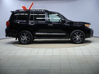2013 Toyota Land Cruiser 200 Series Рестайлинг 1, чёрный, 3290000 рублей, вид 4