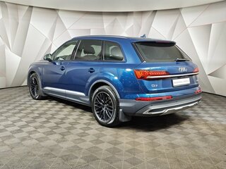 2020 Audi Q7 45 TDI II (4M) Рестайлинг, синий, 6550000 рублей, вид 4