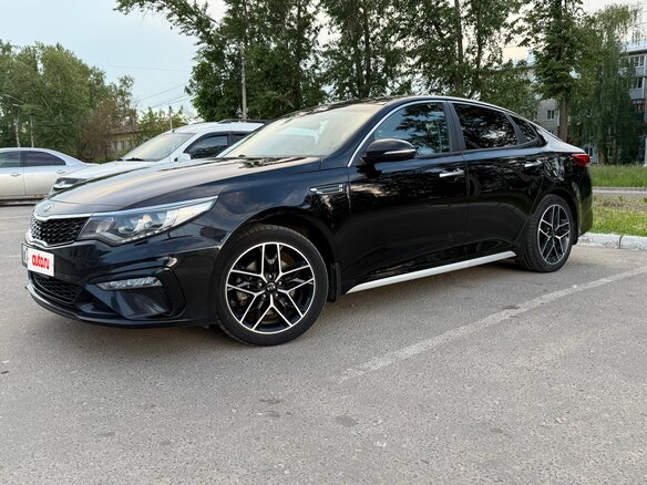 2019 Kia Optima IV Рестайлинг, чёрный, 1795000 рублей