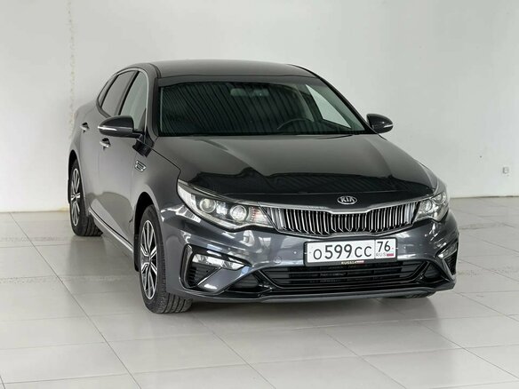 2019 Kia Optima IV Рестайлинг, серый - вид 2