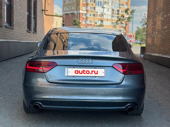 2014 Audi A5 I (8T) Рестайлинг, серый - вид 4