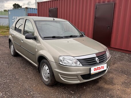 2012 Renault Logan I Рестайлинг, бежевый, 540000 рублей, вид 5
