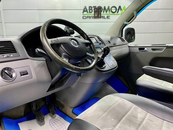 2009 Volkswagen Multivan T5, серебристый, 1588000 рублей - вид 6