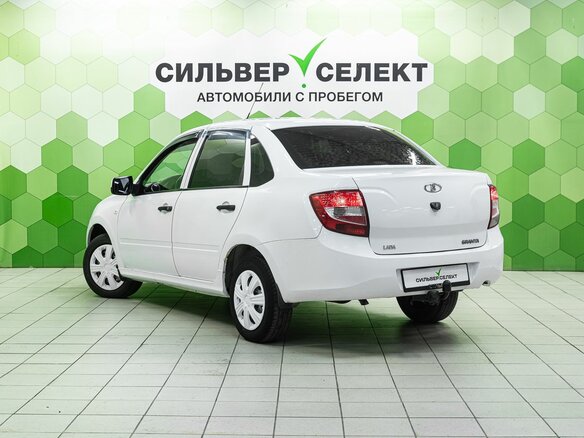 2013 Lada (ВАЗ) Granta I, белый - вид 5