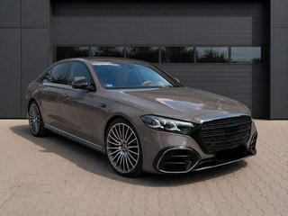2026 Mercedes-Benz S-Класс 450 d Long 4MATIC VII (W223) Рестайлинг, серый, 22700000 рублей, вид 3