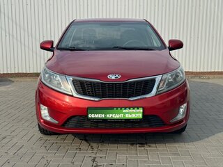 2013 Kia Rio 5-speed III, красный, 849000 рублей, вид 3