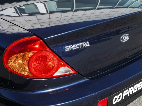 2008 Kia Spectra I Рестайлинг 2, синий, 310000 рублей - вид 5