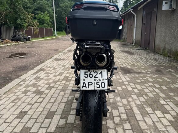 2008 Yamaha FZ6, синий, 350000 рублей - вид 3