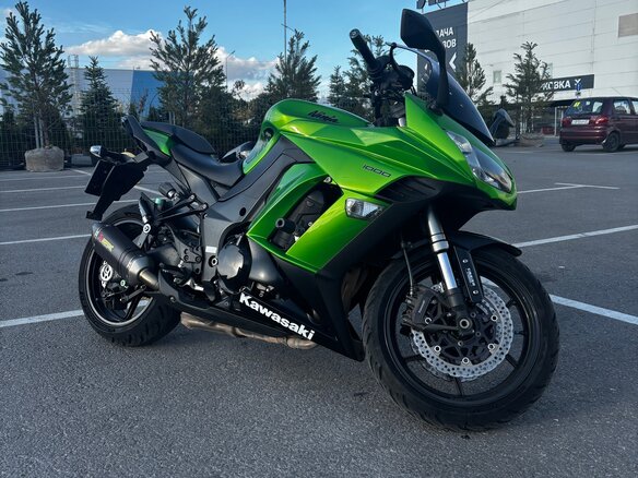 2014 Kawasaki Ninja 1000 SX, зелёный, 740000 рублей