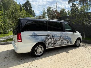 2014 Mercedes-Benz V-Класс Long 250 d длинный III (W447), белый, 4000000 рублей, вид 3