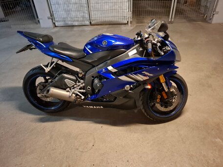 2007 Yamaha YZF-R6, синий, 630000 рублей, вид 2
